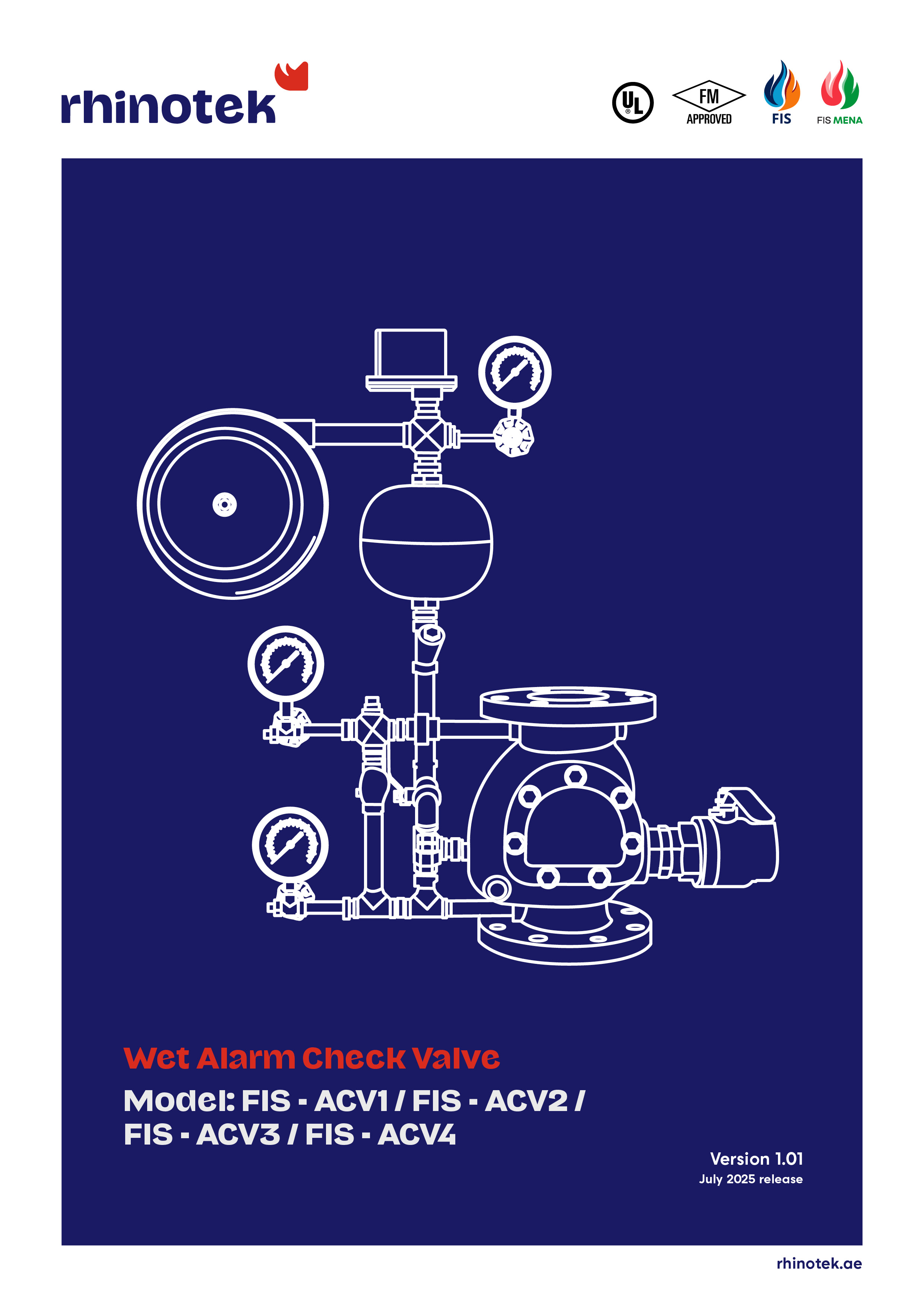 Wet Alarm Check Valve